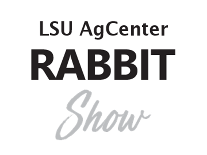 Logo for 2025 LSU AgCenter State 4-H/FFA Rabbit Show