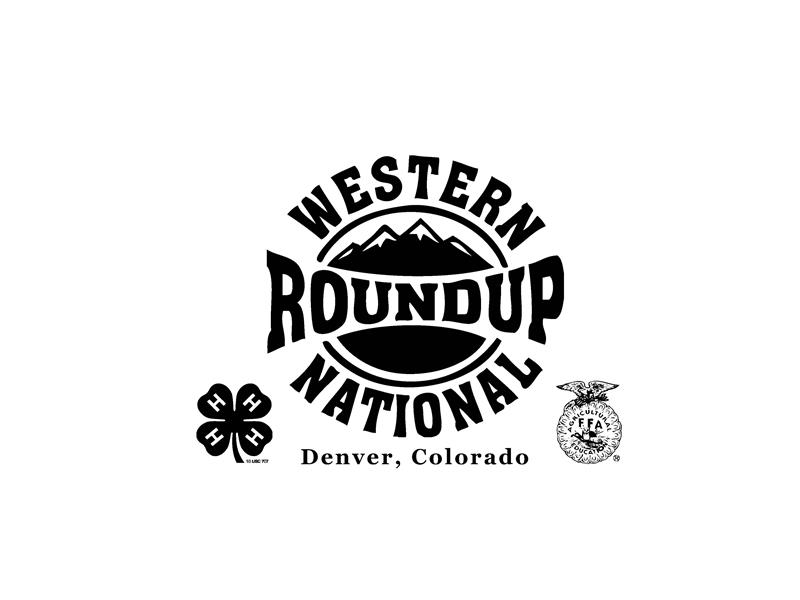 Logo for 2025 Western National Roundup